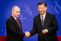 Kinas Xi Jinping och Ryssland Vladimir Putin kommer bra överens.