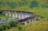 Glenfinnan-viadukten har nått kultstatus efter Harry Potter-filmerna.