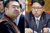 Kim Jong-Nam och hans halvbror, tillika den nordkoreanske diktatorn, Kim Jong-Un.