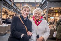 Eva Åberg, 72, och Annika Andersson, 72. 