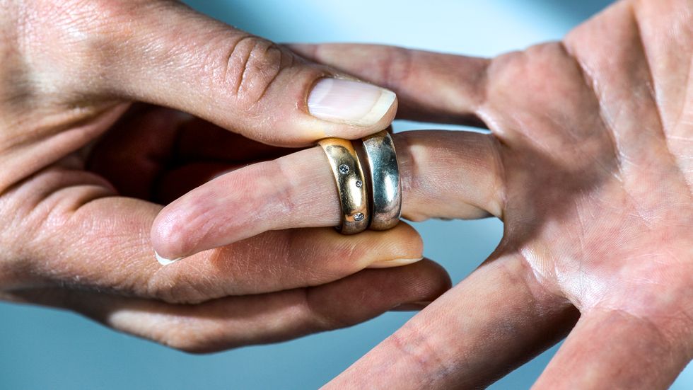 De ”grå skilsmässorna”, bland folk över 60 år, har fördubblats senaste åren.