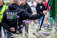 Nordiska motståndsrörelsen (NMR) kommer att hålla en demonstration vid Kungsholmstorg under helgen. Arkivbild.