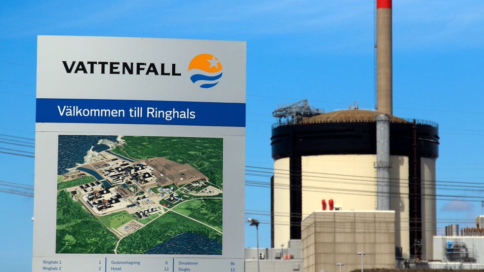 Ringhals kärnkraftverk drar nästa vecka i gång sin reaktor 1 i förtid.