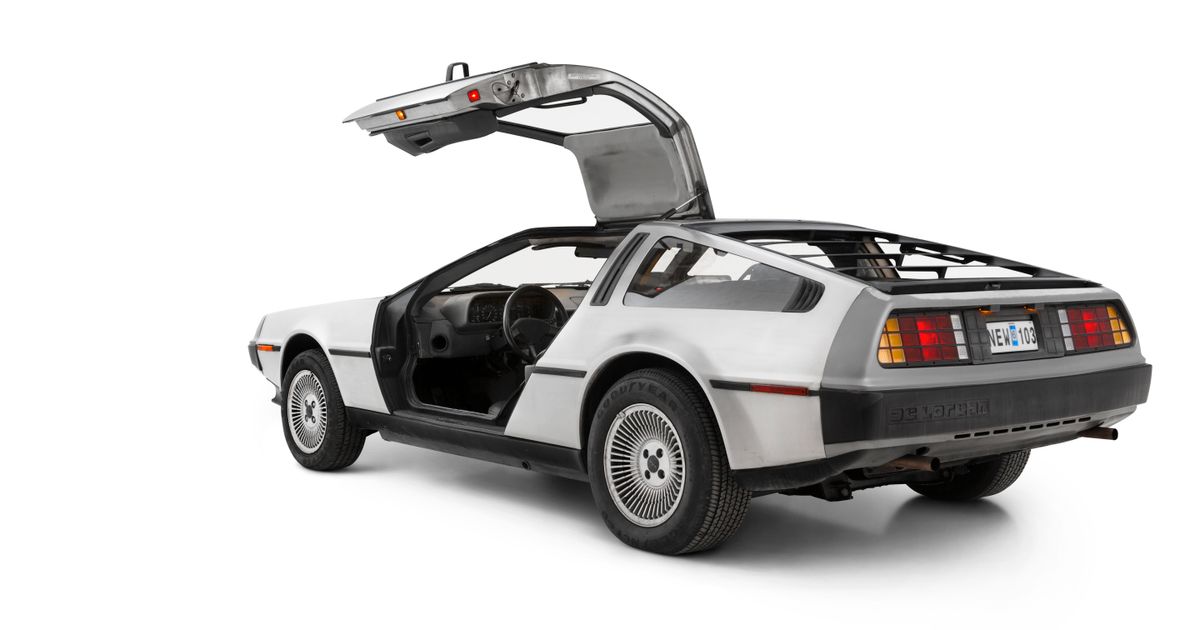 DeLorean DMC-12 V6 — förebilden till Tillbaka till framtiden -  🚗