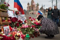 Till minne av den mördade oppositionspolitikern Boris Nemtsov.