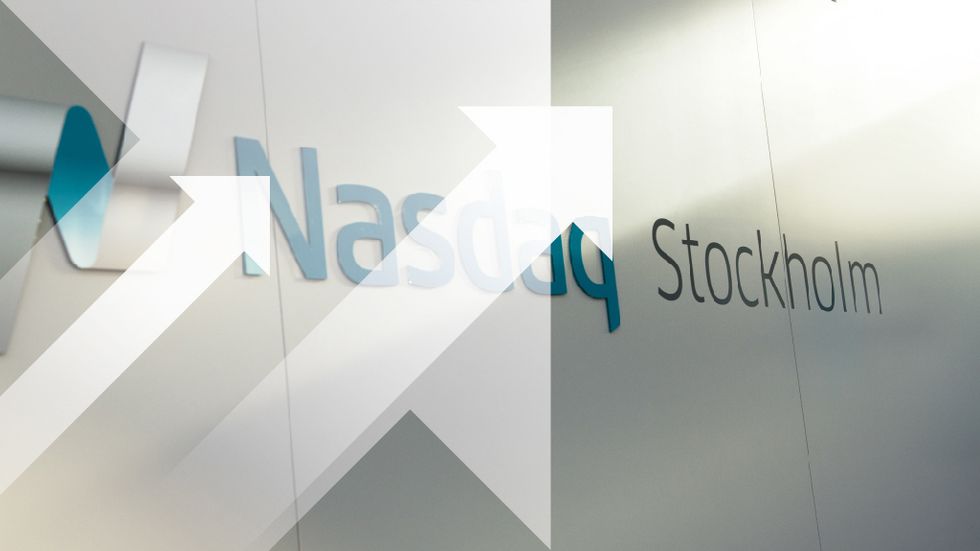 Stockholmsbörsen steg under torsdagen.