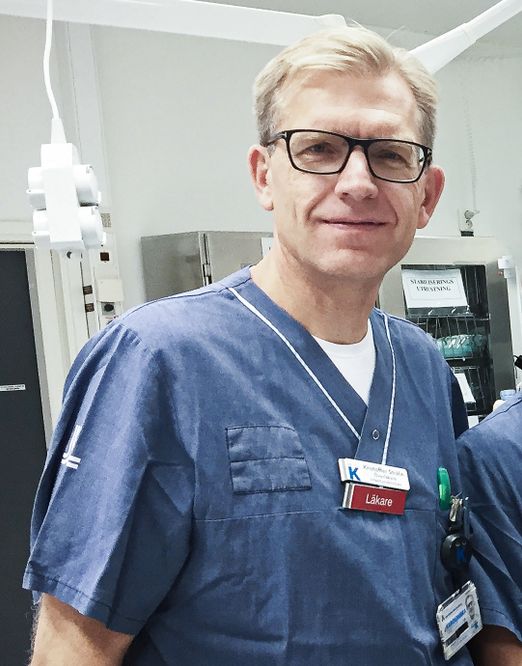 Kristoffer Strålin, Karolinska Universitetssjukhuset.