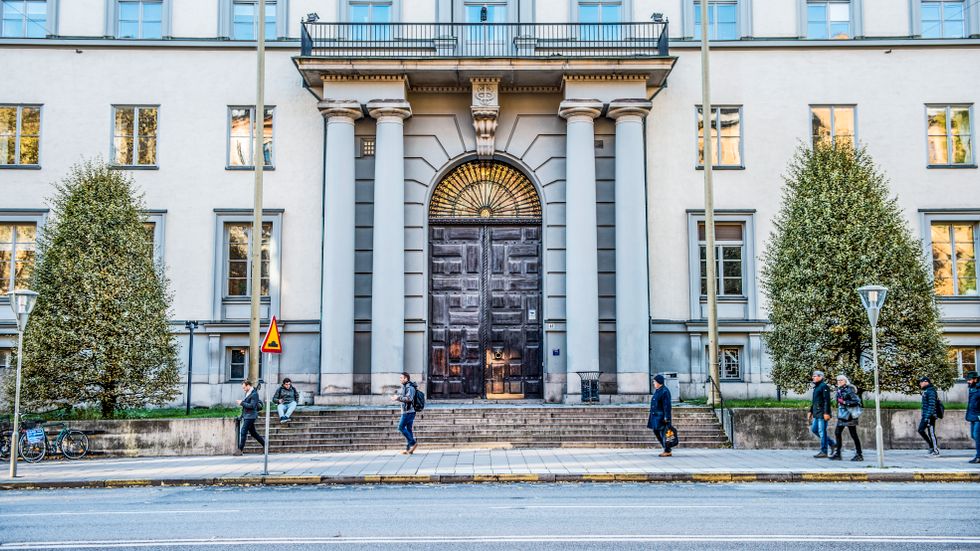 Handelshögskolan i Stockholm.