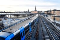 Slussenbygget kan påverka tunnelbanetrafiken mellan Slussen och Gamla stan.