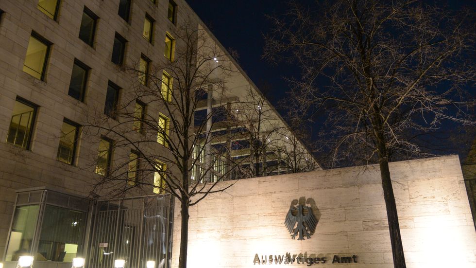Tyska Utrikesdepartementet i Berlin.