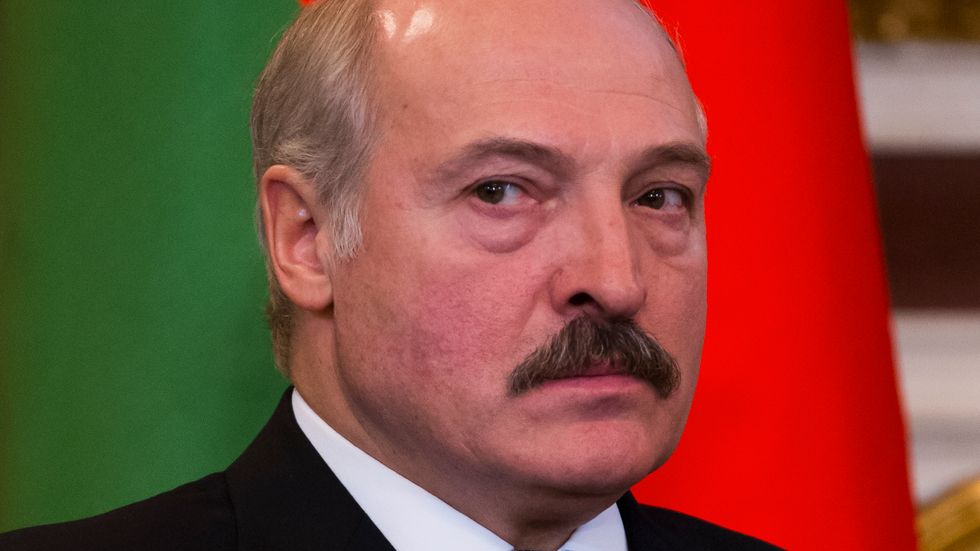 Belarus diktator Alexander Lukasjenko