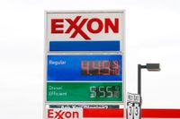 Supervinst från oljebolaget Exxon. Arkivbild.