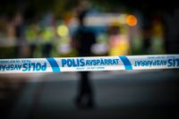 Poliser jagar pistolman i Linköping. Arkivbild.