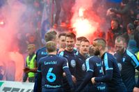 Malmö FF har problem med pyroteknik. Arkivbild.
