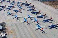Under flygförbudet har de nya 737 Max planen ställts upp på flygplatser, parkeringsplatser och andra ställen.