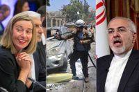 Federica Mogherini, Vita hjälmarna och Mohammad Javad Zarif är några av dem som nämns i diskussionen kring Nobels fredpris 2017.