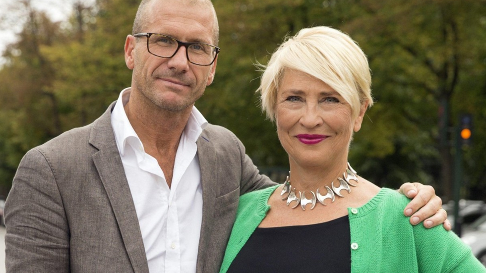 Stefan Larsson och Vibeke Windeløv, teaterchefer på Betty Nansen. Från oktober 2016 lämnar Larsson teatern.
