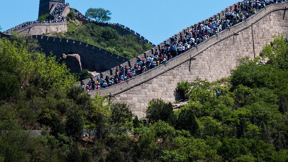 Kinesiska muren.