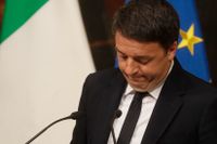 Premiärminister Matteo Renzi lämnar in sin avskedsansökan på måndagen.