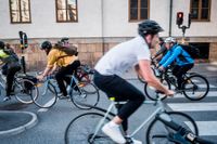 Antalet cyklister i Stockholm ökar stadigt. Men också olyckorna.