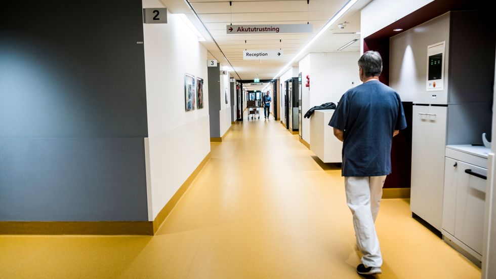 En av fyra läkare som har deltagit i Sveriges läkarförbunds undersökning säger att de har utsatts för våld och hot på arbetsplatsen de senaste tolv månaderna. Arkivbild.