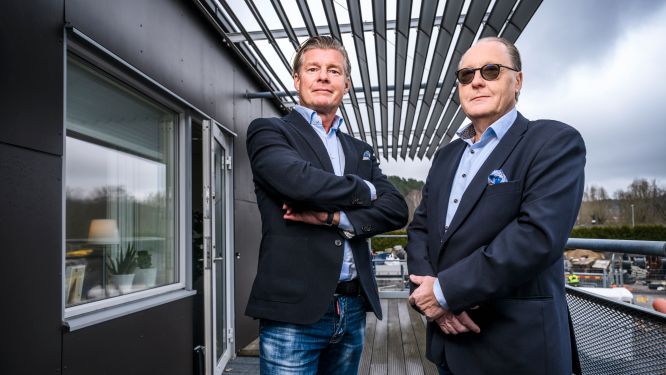 Johan Halvardsson och Peter Condrup på Eleda är nominerade för SvD Affärsbragd 2024.