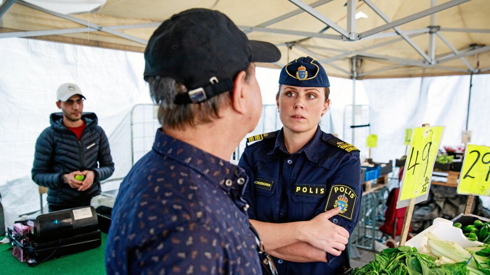 ”Det är många som har velat se en en förändring och som dragit åt samma håll i arbetet. Man blir väldigt stolt”, säger Therese Rosengren, biträdande polischef i Rinkeby om den goda utvecklingen.