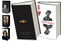 Författare Hanna Krall, Jonas Bonnier och Majgull Axelsson med nya   bokomslag för veckan.