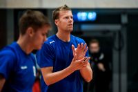 Marcus Nilsson lämnar Hylte/Halmstad för två månaders volleybollspel i London. Arkivbild.