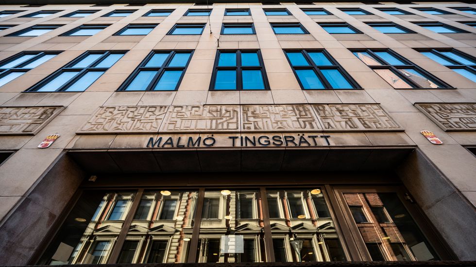 Malmö tingsrätt dömer en 42-årig man till livstids fängelse för att ha mördat sin gravida sambo. Arkivbild.