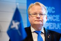 Sveriges försvarsminister Peter Hultqvist (S).