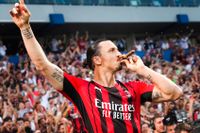 Zlatan Ibrahimovic vann ligan med sitt Milan.