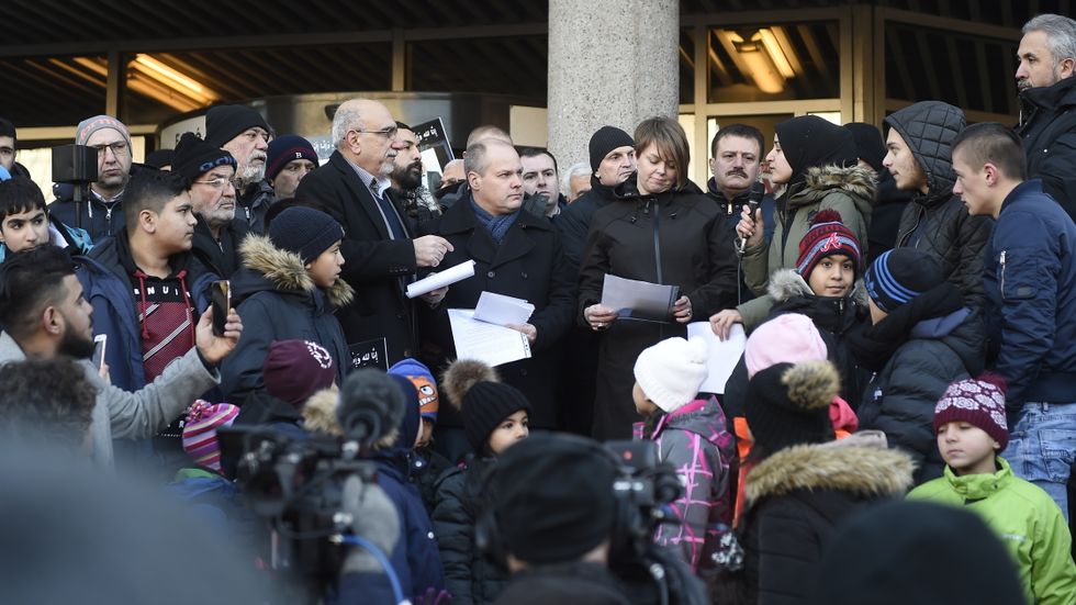 Justitieminister Morgan Johansson deltog i måndags vid en demonstration efter mordet på 16-årige Ahmed Obaid i Malmö.