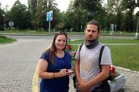 SvD:s team, Teresa Küchler och Jacob Zocherman, har varit på plats i östra Ukraina för SvD:s räkning.
