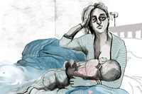 Mödrar är dömda till ett liv utan sömn