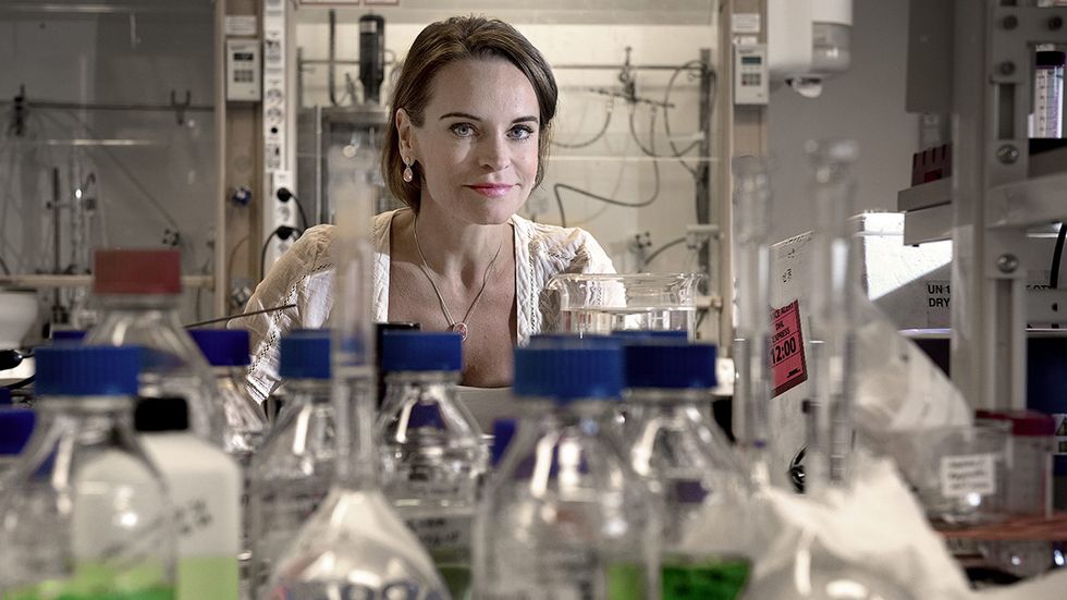 Det går absolut att förlänga våra liv med nanoteknik, säger Maria Strømme, norsk fysiker verksam i Uppsala.