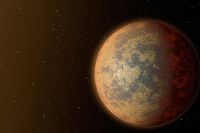 Illustration av planeten HD 219134b.