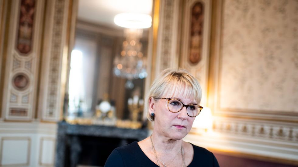 Tidigare utrikesminister Margot Wallström (S). Arkivbild.