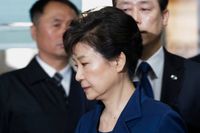 Sydkoreas ex-president Park Geun-hye.