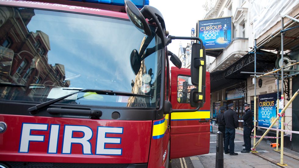 En brand bröt på måndagen ut i ett höghus i centrala London. Arkivbild.