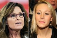 Sarah Palin gillar högerextrema Marion Maréchal-Le Pen.