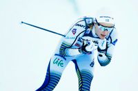 Stina Nilsson hade vallaproblem i sitt sista Tour de Ski-lopp.