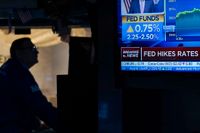 USA-börserna föll för andra dagen på raken på tisdagen. Arkivbild.