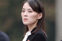 Kim Yo Jong, syster till Nordkoreas diktator Kim Jong Un har återfått en mäktig roll i landet. Arkivbild.
