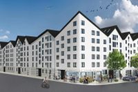 Efter prisfallet på bostadsrättsmarknaden ska området ”Kronan” i Barkarbystaden planeras om så att det mesta blir hyresrätter.