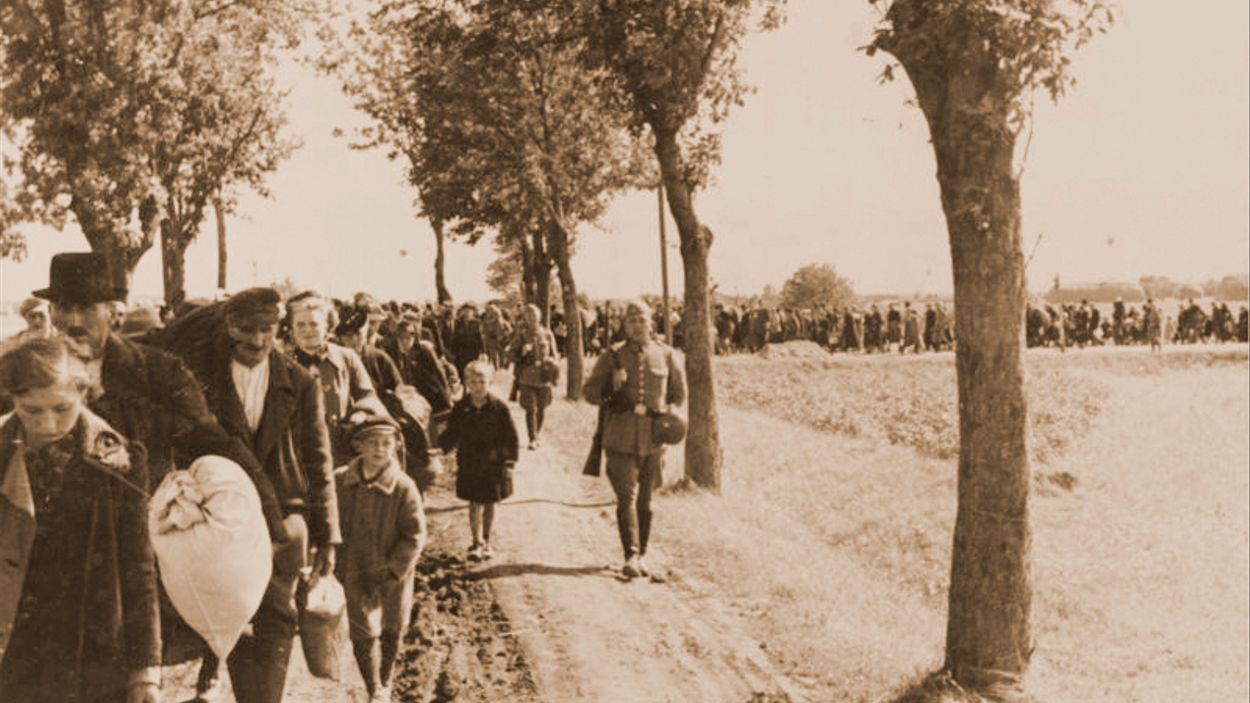  Massdeportationen i västra Polen 1939 var en del av nazisternas ”etniska rensning”.