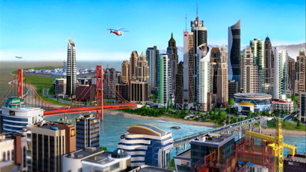 ”Simcity” är en avancerad stadsbyggnadssimulator, men dras med en hel del onlineproblem.