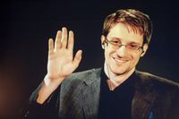 Edward Snowden har endast gjort publika framträdanden via länk sedan han gick i exil 2013. Arkivbild.
