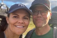 Kronprinsessan Victoria och prins Daniel vandrade den 47 kilometer långa Jämtlandstriangeln hösten 2020.
