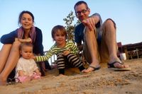 För ett par år sedan besökte hela familjen Jordanien och ökenområdet Wadi Rum.
